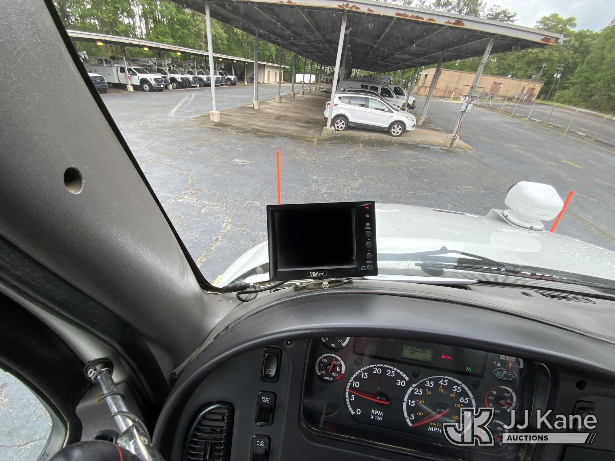 (Graysville, AL) Altec AM855-MH, Over-Center Material Handling Bucket Truck rear mounted on 2015 Fre