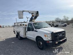 (Verona, KY) Versalift TEL29NE, Telescopic Non-Insulated Bucket Truck mounted behind cab on 2011 For