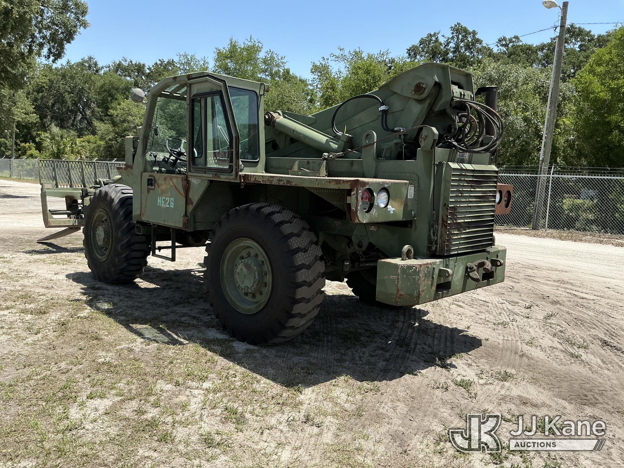 (Tampa, FL) Lull Corp. MLULL 10K Rough Terrain Telescopic Forklift Runs, Moves & Operates )( Paint,