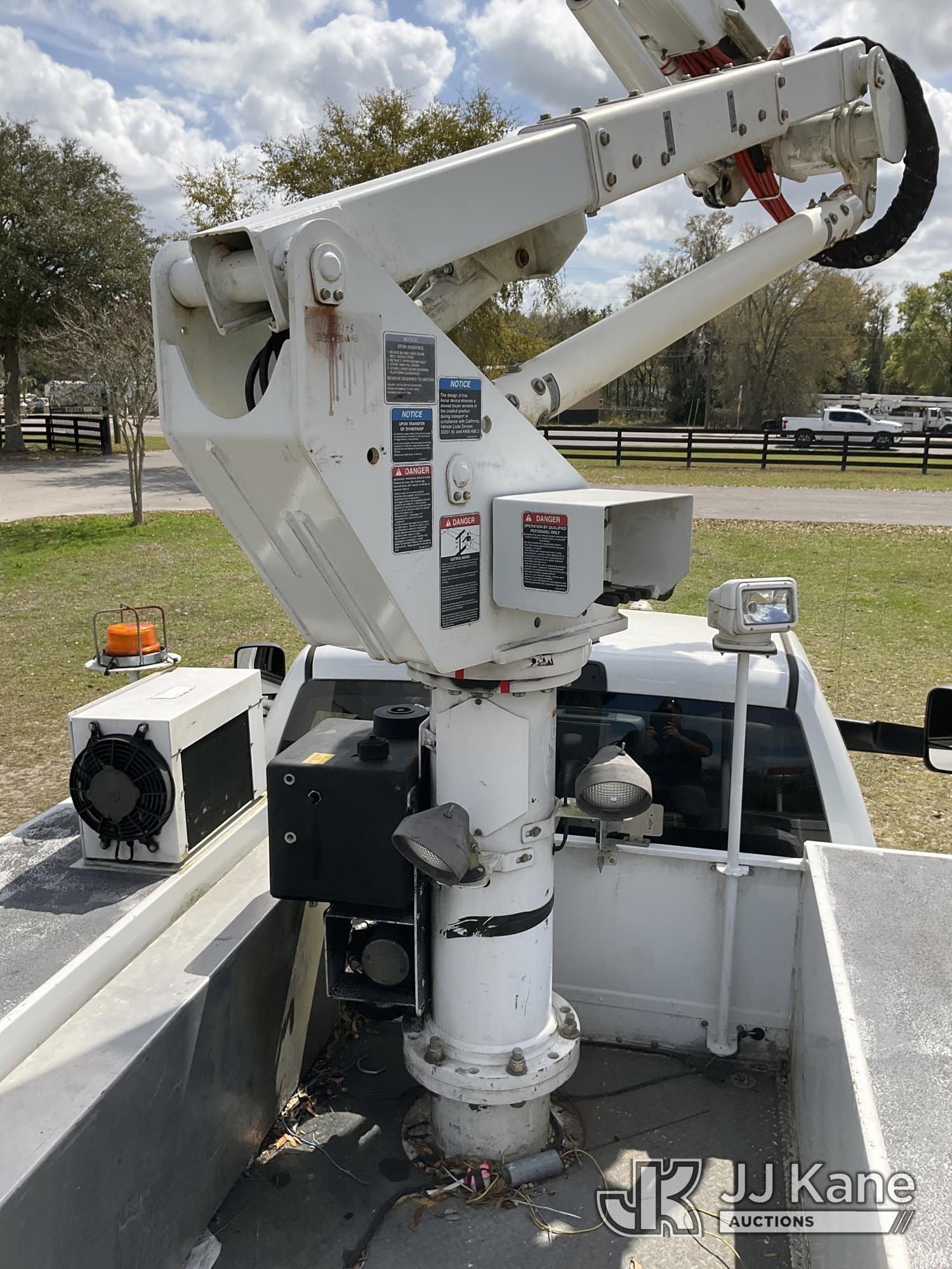 (Ocala, FL) Altec AT37G, Articulating & Telescopic Bucket Truck mounted behind cab on 2014 RAM 5500