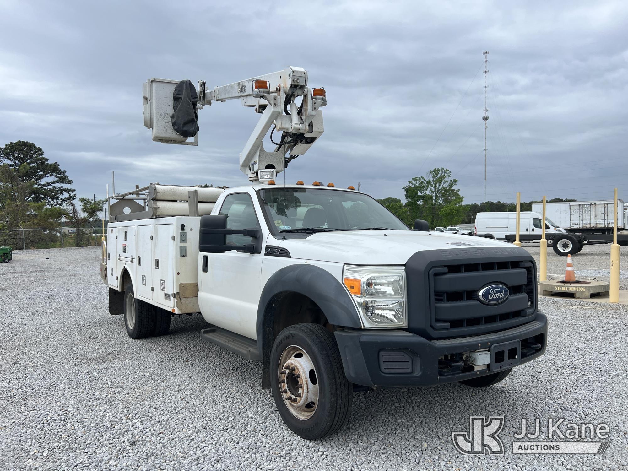 (Villa Rica, GA) Altec AT200-A, Telescopic Non-Insulated Bucket Truck mounted behind cab on 2012 For