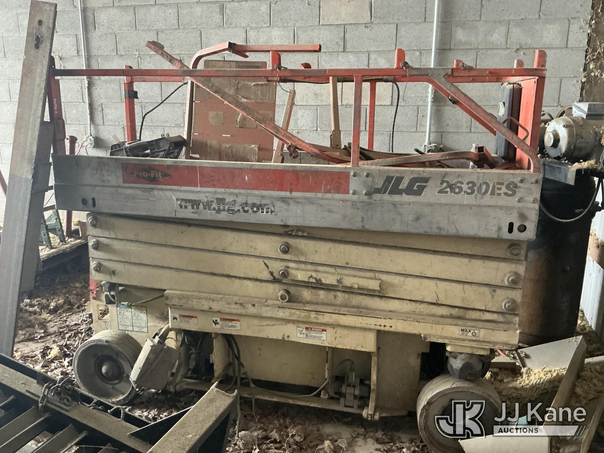 (Aiken, SC) 2004 JLG 2630-ES Self-Propelled Scissor Lift, (Being Sold with Additional 2004 JLG 2630-