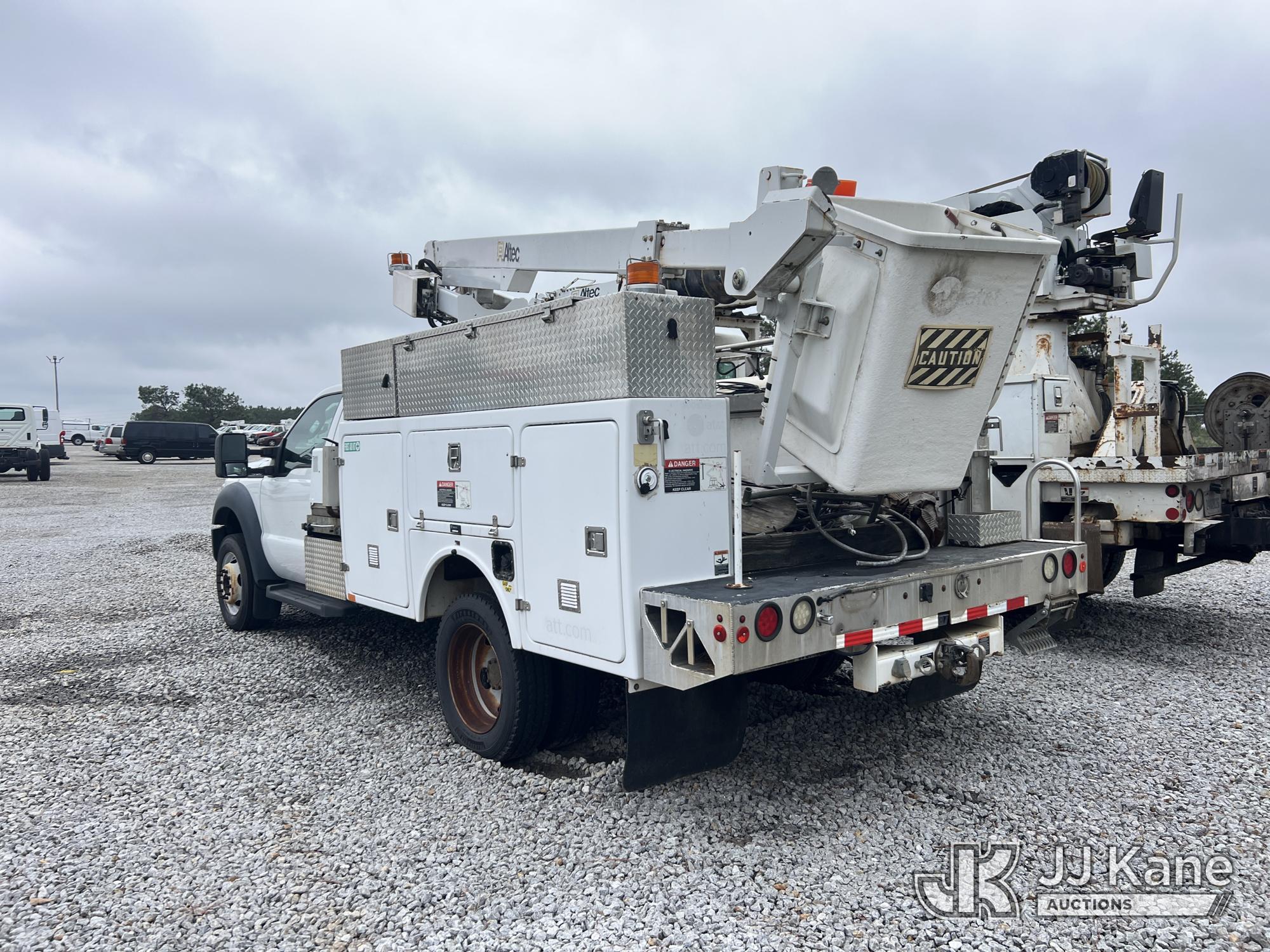(Villa Rica, GA) Altec AT200-A, Telescopic Non-Insulated Bucket Truck mounted behind cab on 2012 For