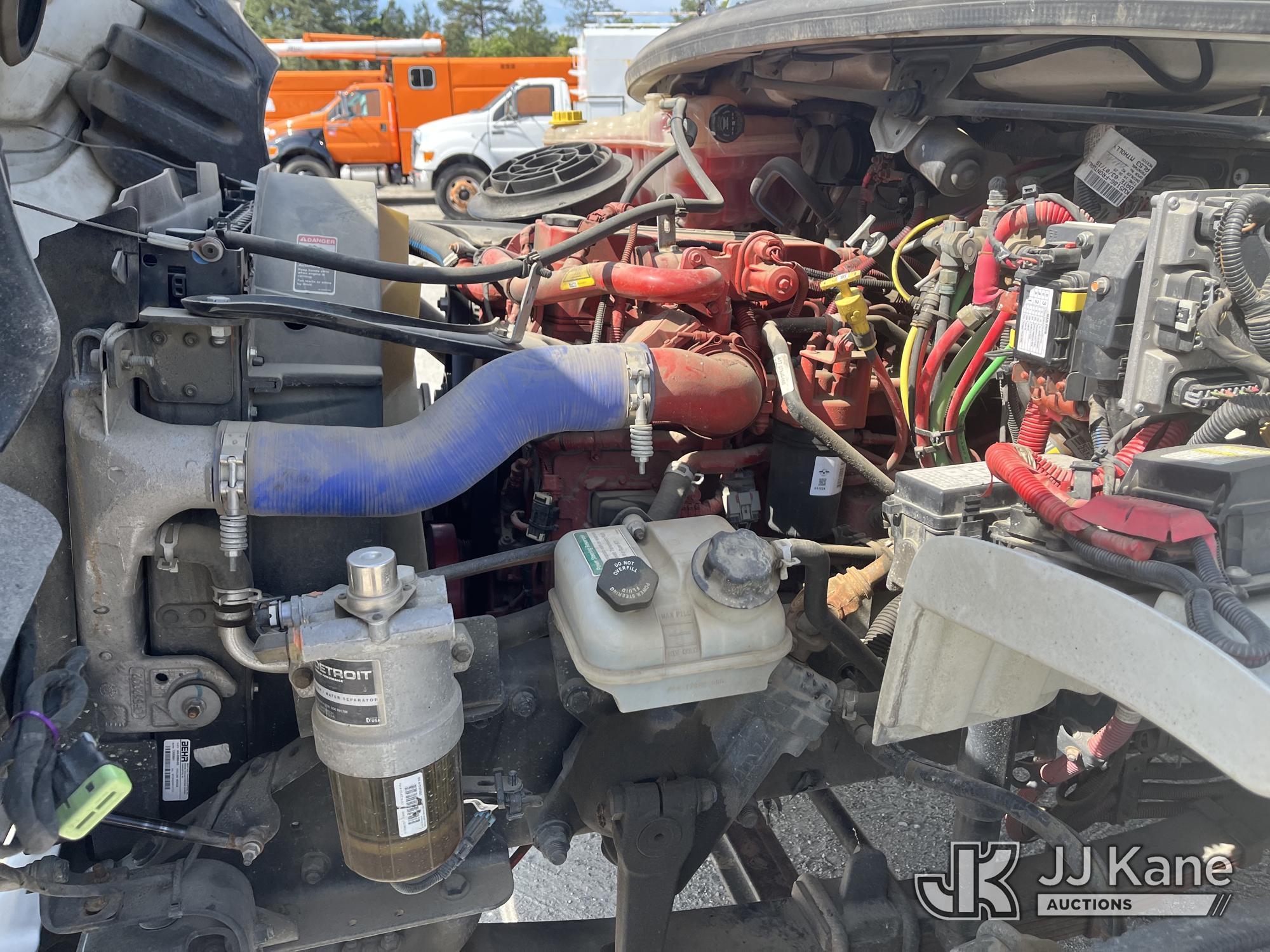 (Chester, VA) Altec DC47-TR, Digger Derrick rear mounted on 2020 Freightliner M2 Utility Truck Runs,