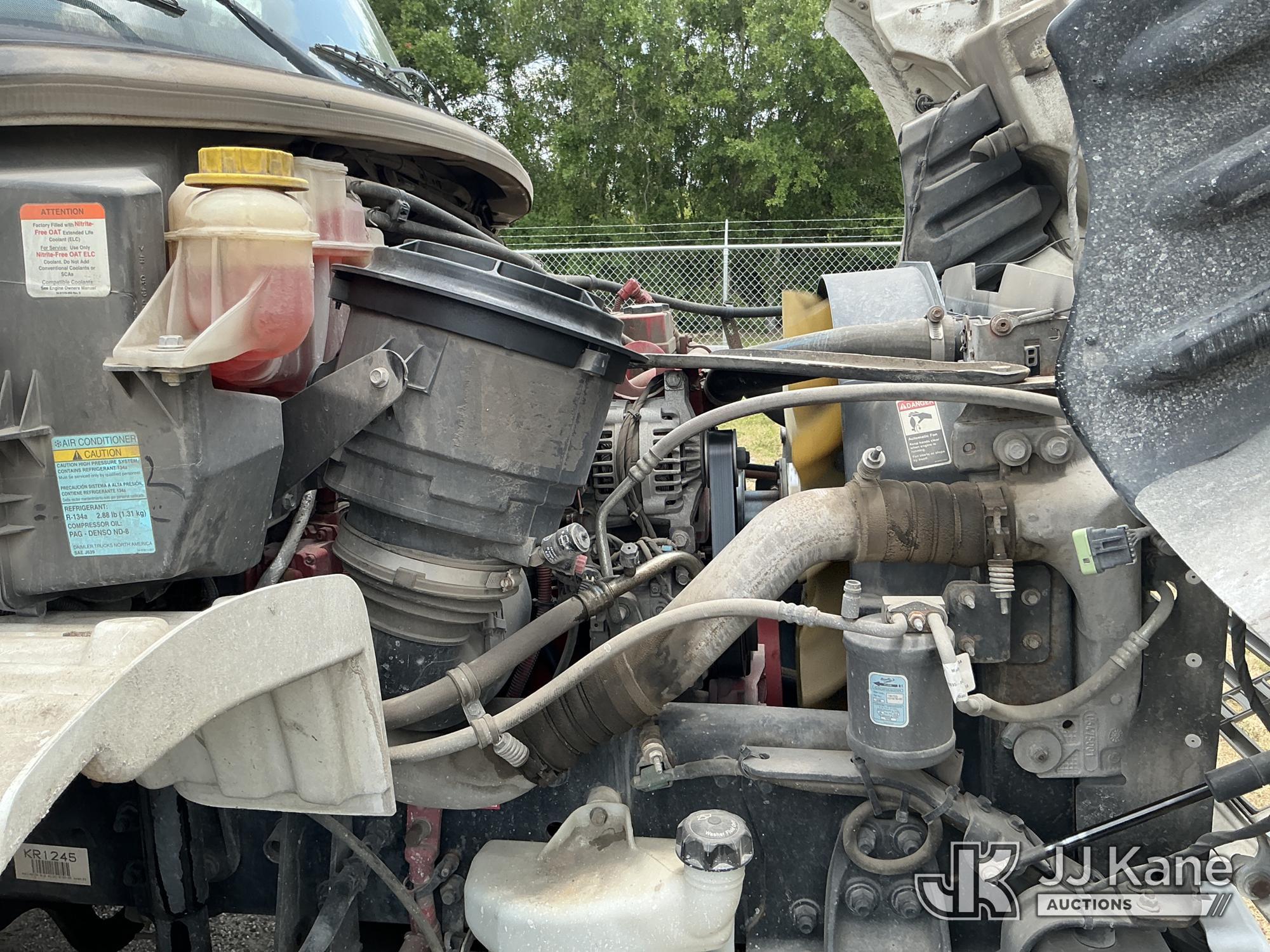 (Tampa, FL) HiRanger TC55-MH, Material Handling Bucket Truck rear mounted on 2019 Freightliner M2 10