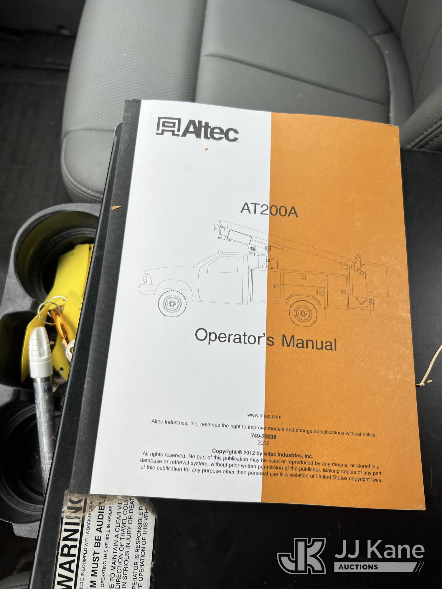 (Villa Rica, GA) Altec AT200-A, Telescopic Non-Insulated Bucket Truck mounted behind cab on 2012 For
