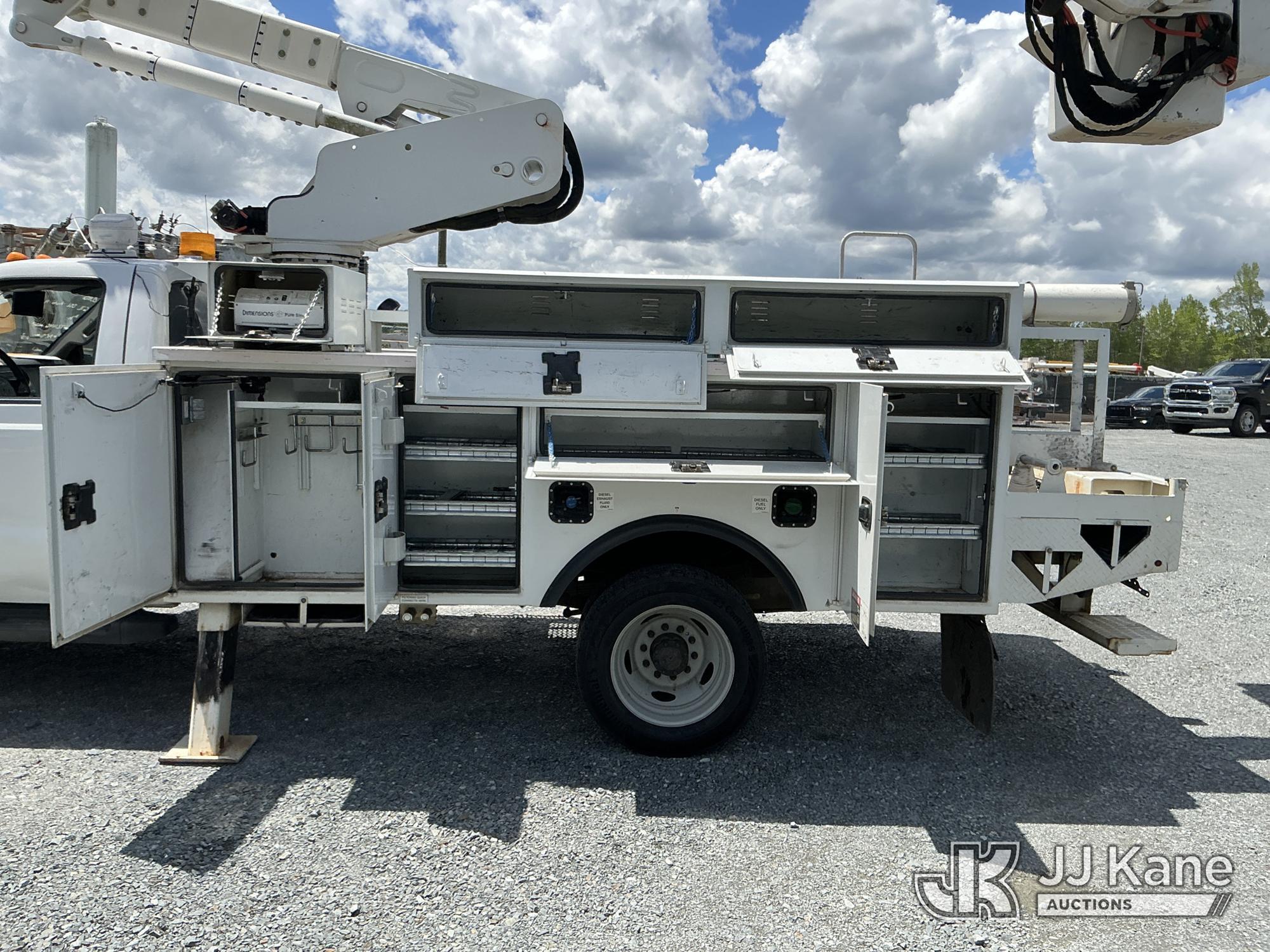 (China Grove, NC) Altec AT40-MH, Articulating & Telescopic Material Handling Bucket Truck mounted be
