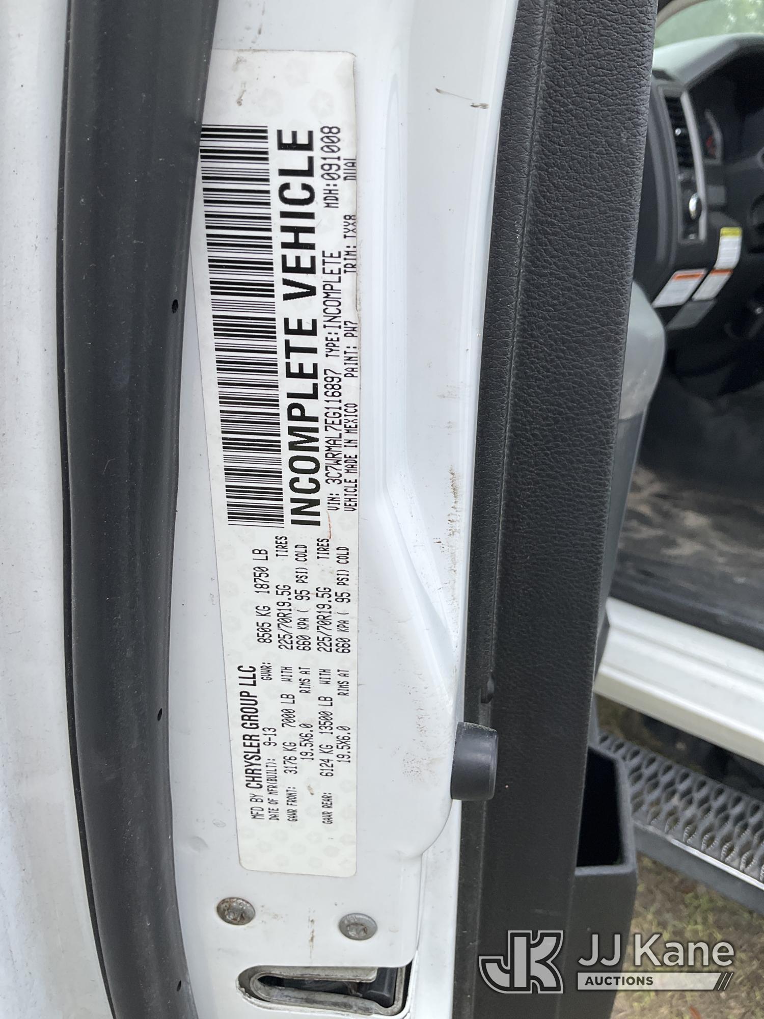 (Ocala, FL) Altec AT37G, Articulating & Telescopic Bucket Truck mounted behind cab on 2014 RAM 5500