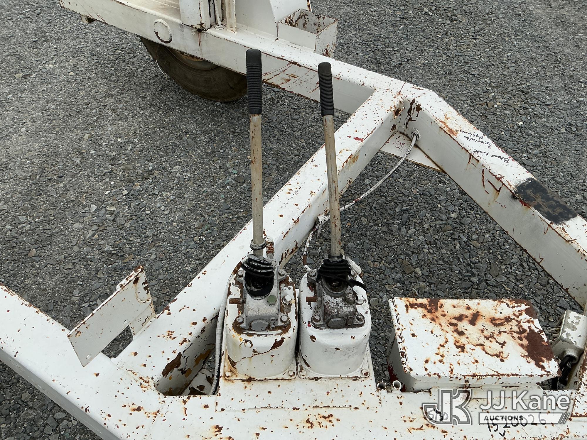 (China Grove, NC) S/A Reel Trailer Specialty Mobile) (Missing VIN Plate, Condition Unknown, Paint Da