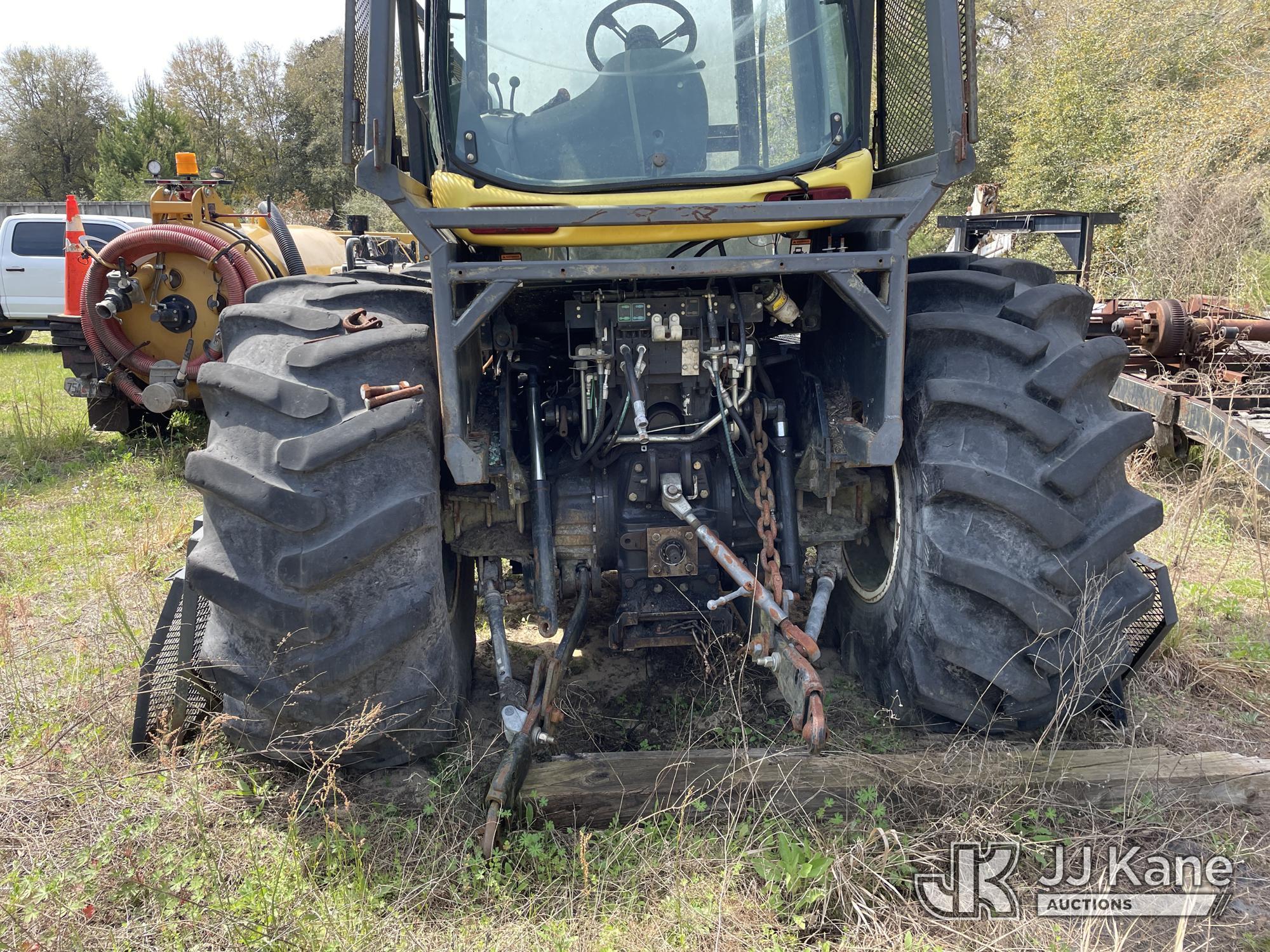 (Defuniak Springs, FL) 2014 New Holland TV6070 4x4 Utility Tractor, (Utility Owned) Not Running, Con