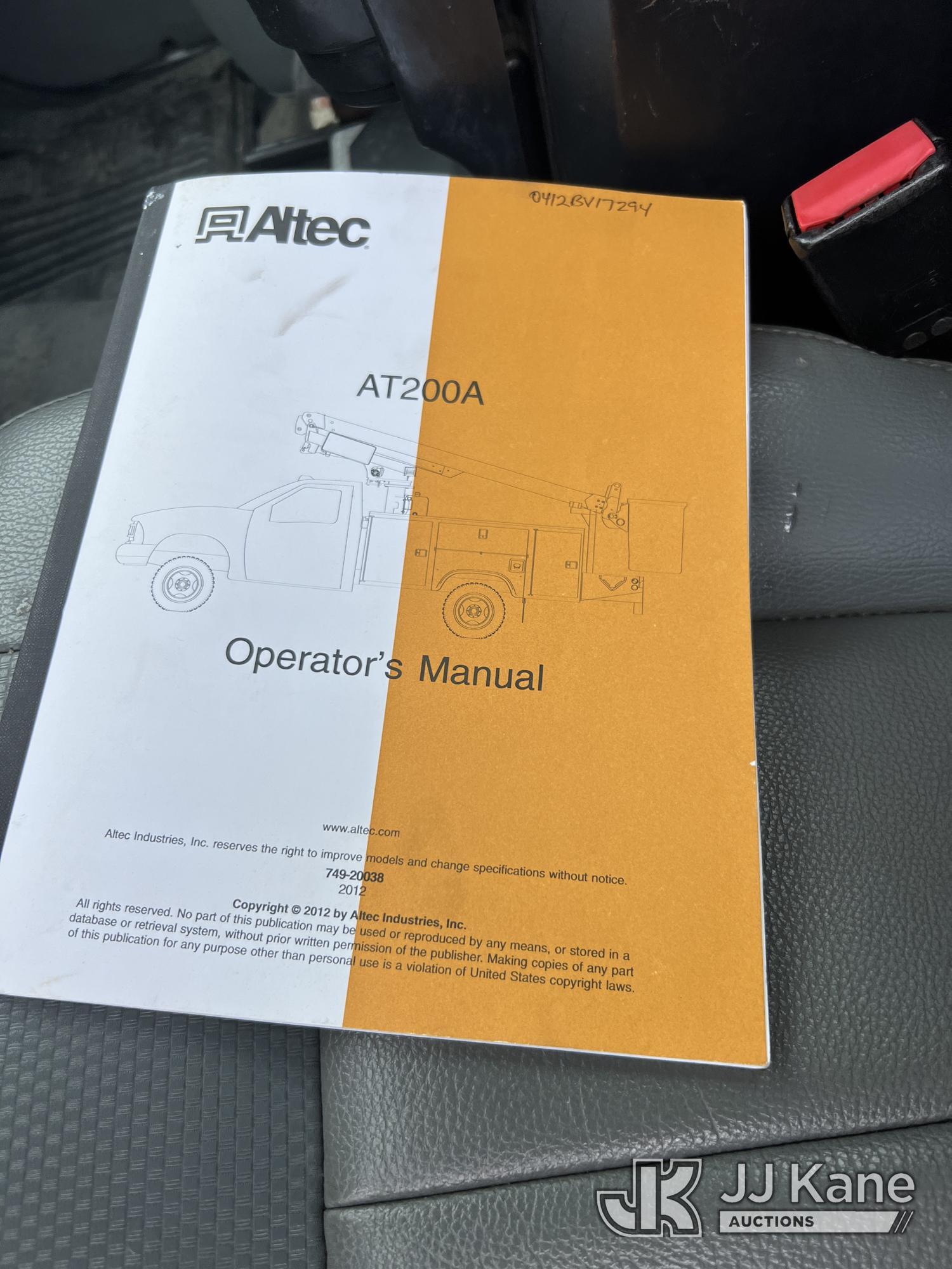 (Villa Rica, GA) Altec AT200-A, Telescopic Non-Insulated Bucket Truck mounted behind cab on 2012 For