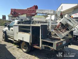 (Marion, NC) Altec AT37G, Articulating & Telescopic Bucket Truck mounted behind cab on 2010 Dodge Ra