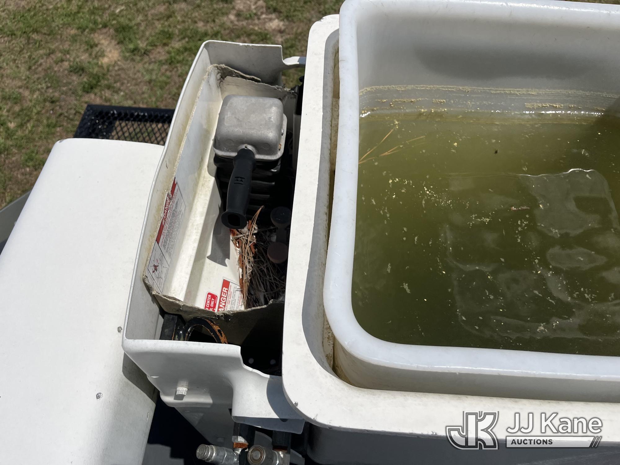 (Wakefield, VA) HiRanger XT55, Over-Center Bucket Truck mounted behind cab on 2013 Ford F750 Chipper