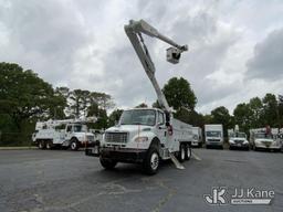 (Graysville, AL) Altec AM855-MH, Over-Center Material Handling Bucket Truck rear mounted on 2015 Fre