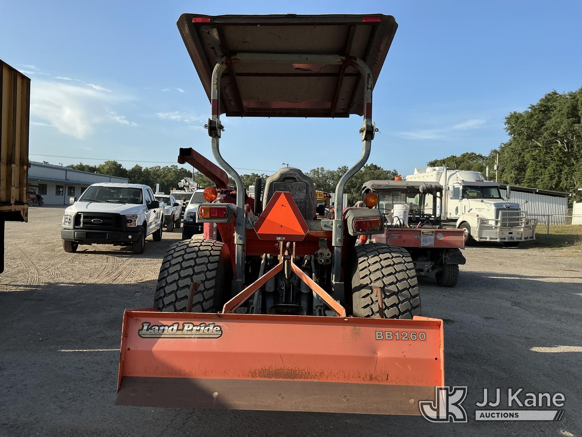(Tampa, FL) 2008 Kubota L5740D Tractor Loader Manatee County BOCC Unit)(Runs, Moves & Operates) (Pai