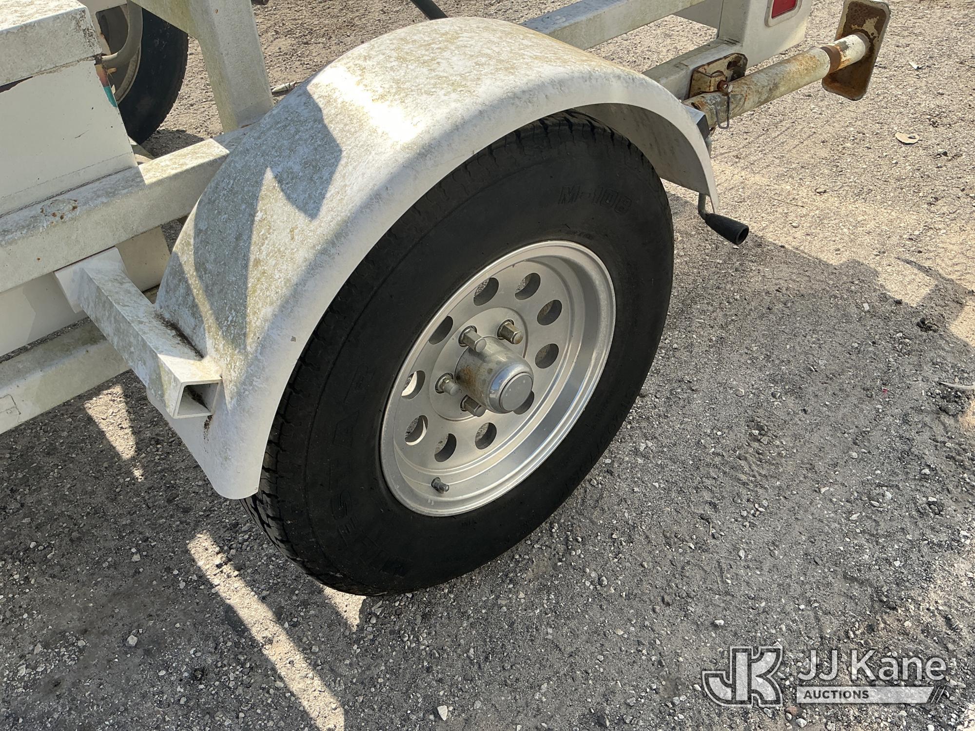(Tampa, FL) 2007 Kustom Signals Tagalong Utiliy Trailer, Traffic Control Trailer Hernando County She