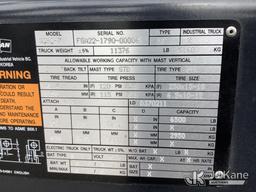 (Graysville, AL) 2018 Doosan G35C-7 Pneumatic Tired Forklift Runs, Moves & Operates) (Minor Body Dam
