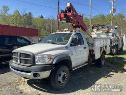(Marion, NC) Altec AT37G, Articulating & Telescopic Bucket Truck mounted behind cab on 2008 RAM 5500