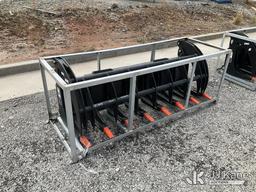 (Villa Rica, GA) 2025 Greatbear 78in Heavy Grass Fork Grapple (New/Unused) NOTE: This unit is being