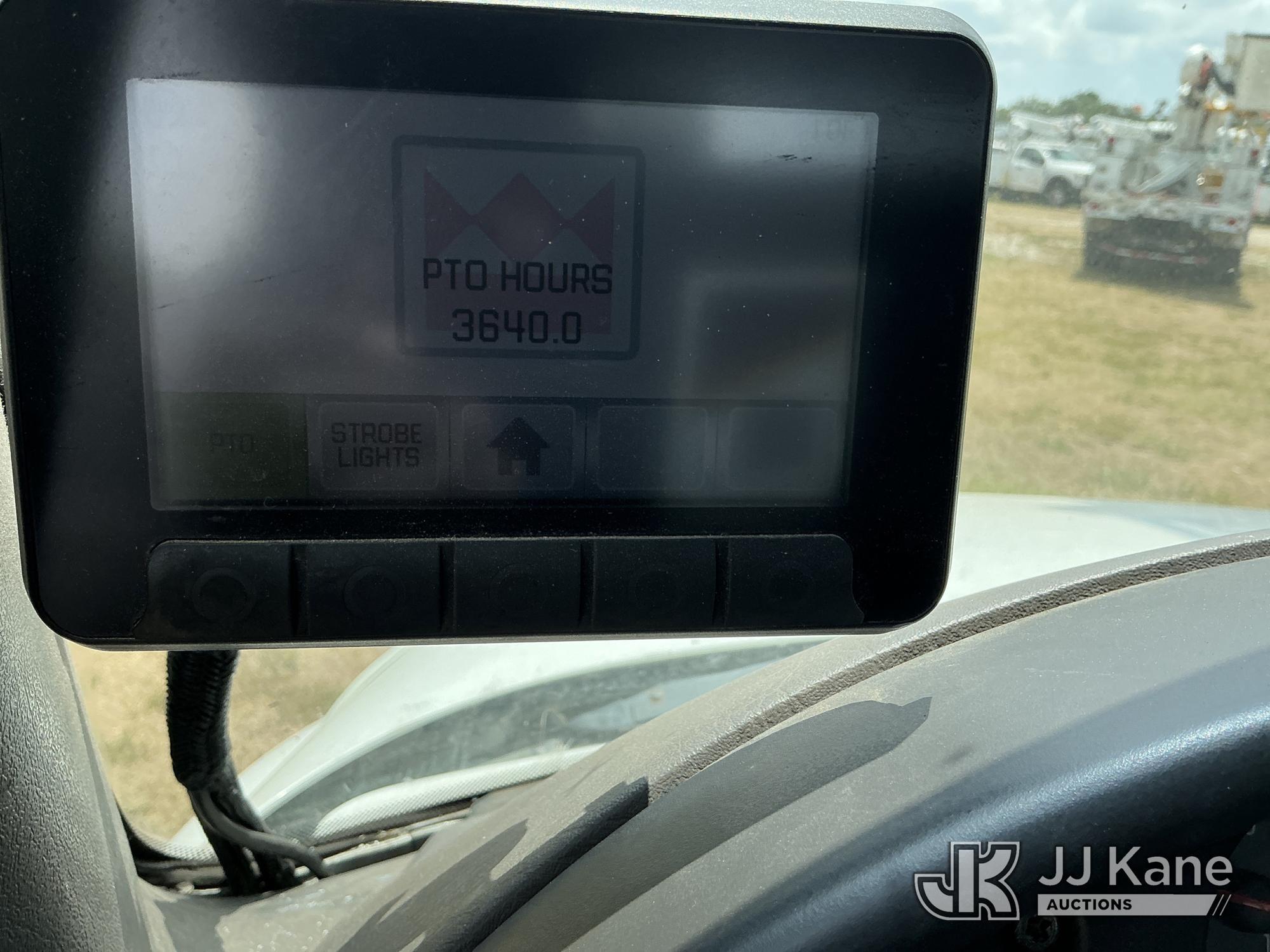 (Tampa, FL) HiRanger TC55-MH, Material Handling Bucket Truck rear mounted on 2019 Freightliner M2 10