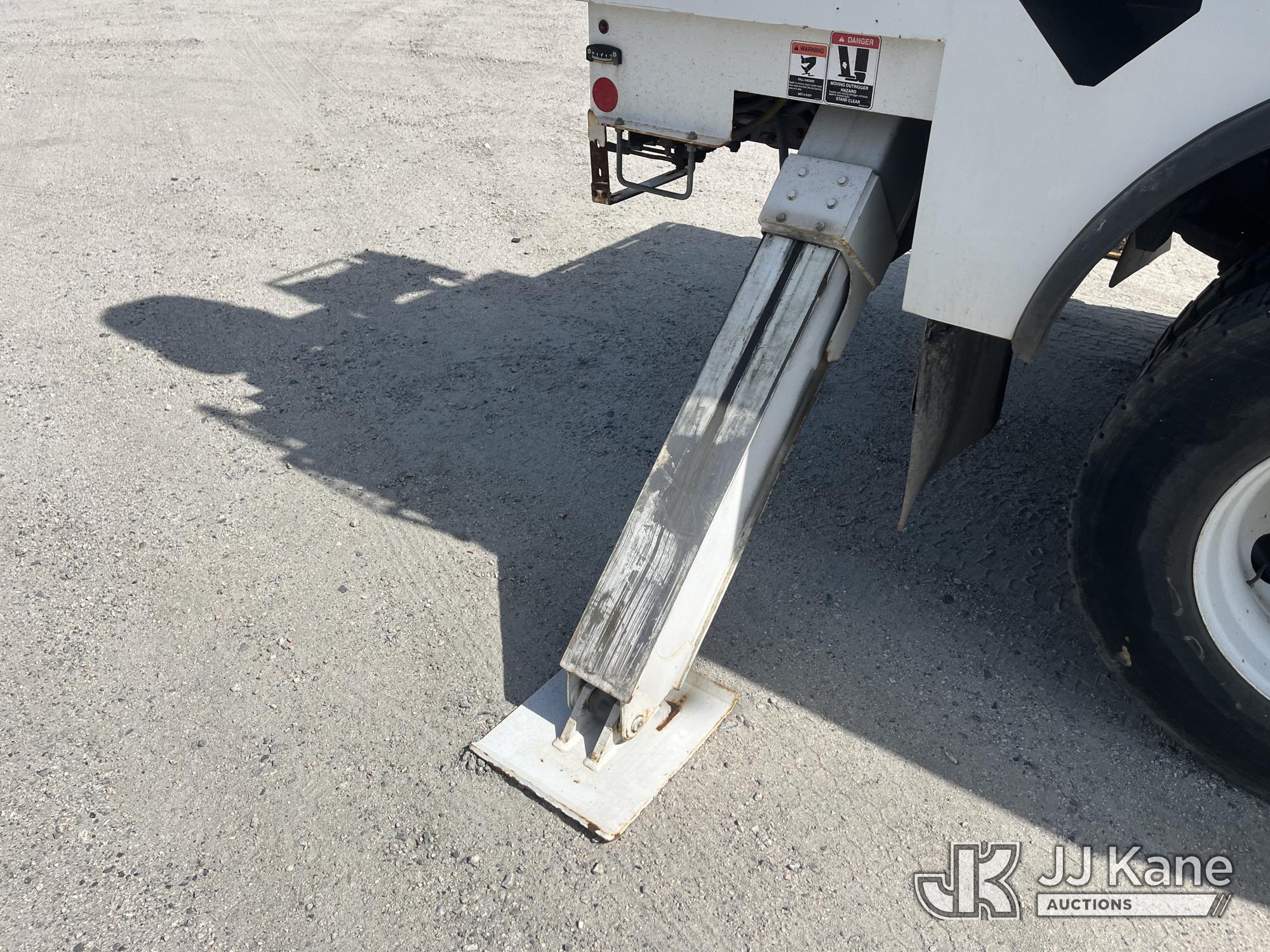 (Chester, VA) Altec DC47-TR, Digger Derrick rear mounted on 2020 Freightliner M2 Utility Truck Runs,