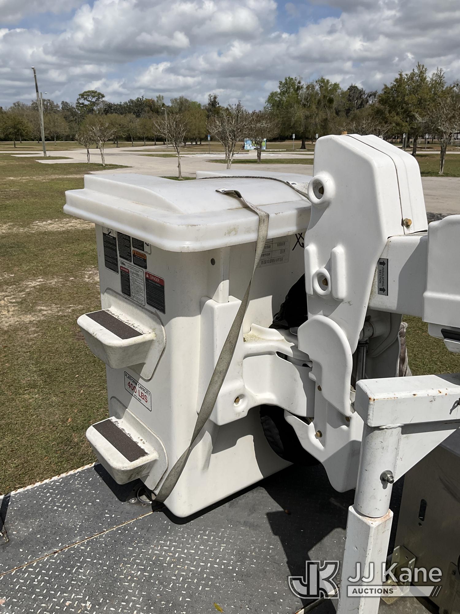(Ocala, FL) Altec AT37G, Articulating & Telescopic Bucket Truck mounted behind cab on 2014 RAM 5500