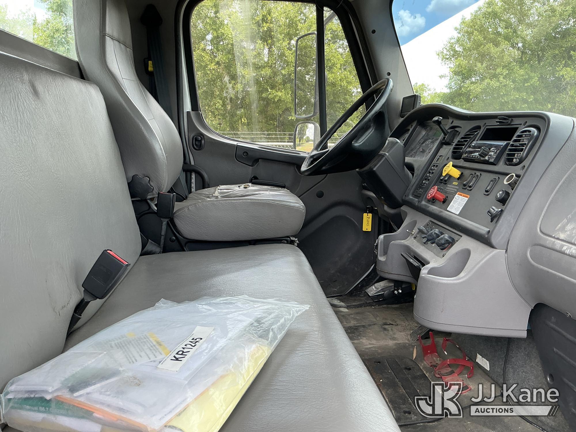 (Tampa, FL) HiRanger TC55-MH, Material Handling Bucket Truck rear mounted on 2019 Freightliner M2 10