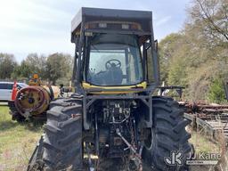 (Defuniak Springs, FL) 2014 New Holland TV6070 4x4 Utility Tractor, (Utility Owned) Not Running, Con