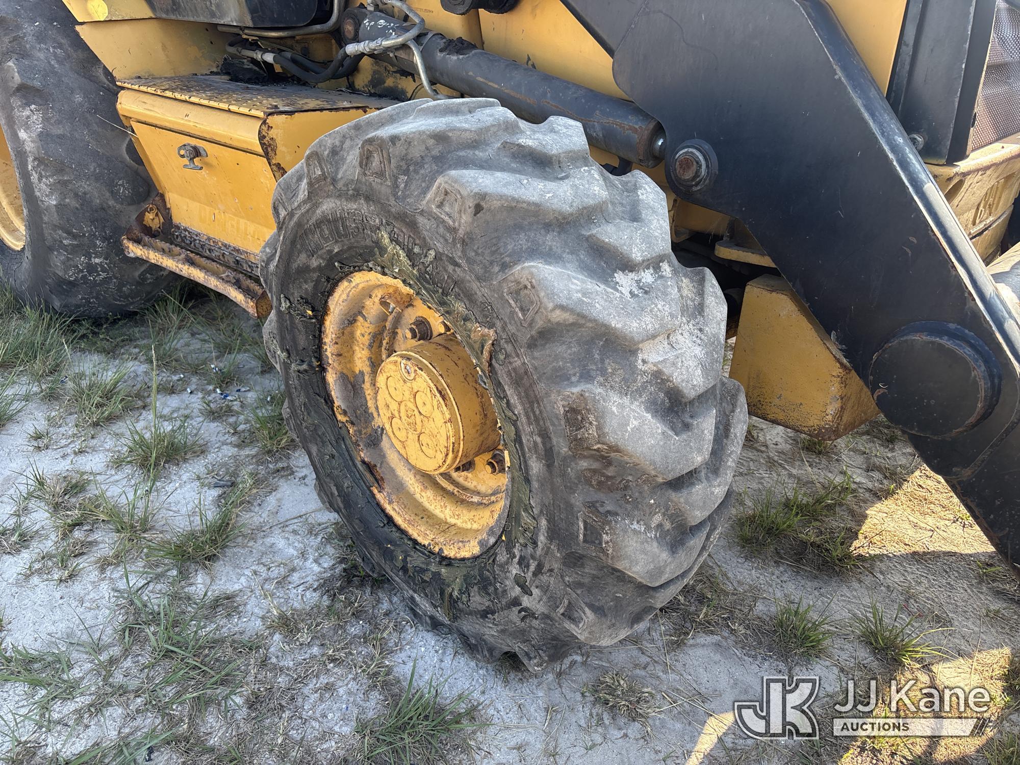 (Westlake, FL) 2005 Cat 430D Tractor Loader Backhoe Runs, Moves, & Operates) (Body & Paint Damage, I