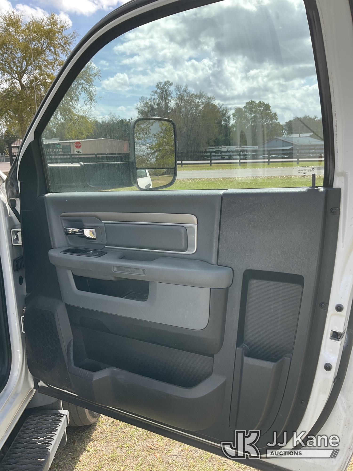 (Ocala, FL) Altec AT37G, Articulating & Telescopic Bucket Truck mounted behind cab on 2014 RAM 5500