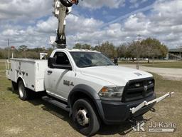 (Ocala, FL) Altec AT37G, Articulating & Telescopic Bucket Truck mounted behind cab on 2014 RAM 5500