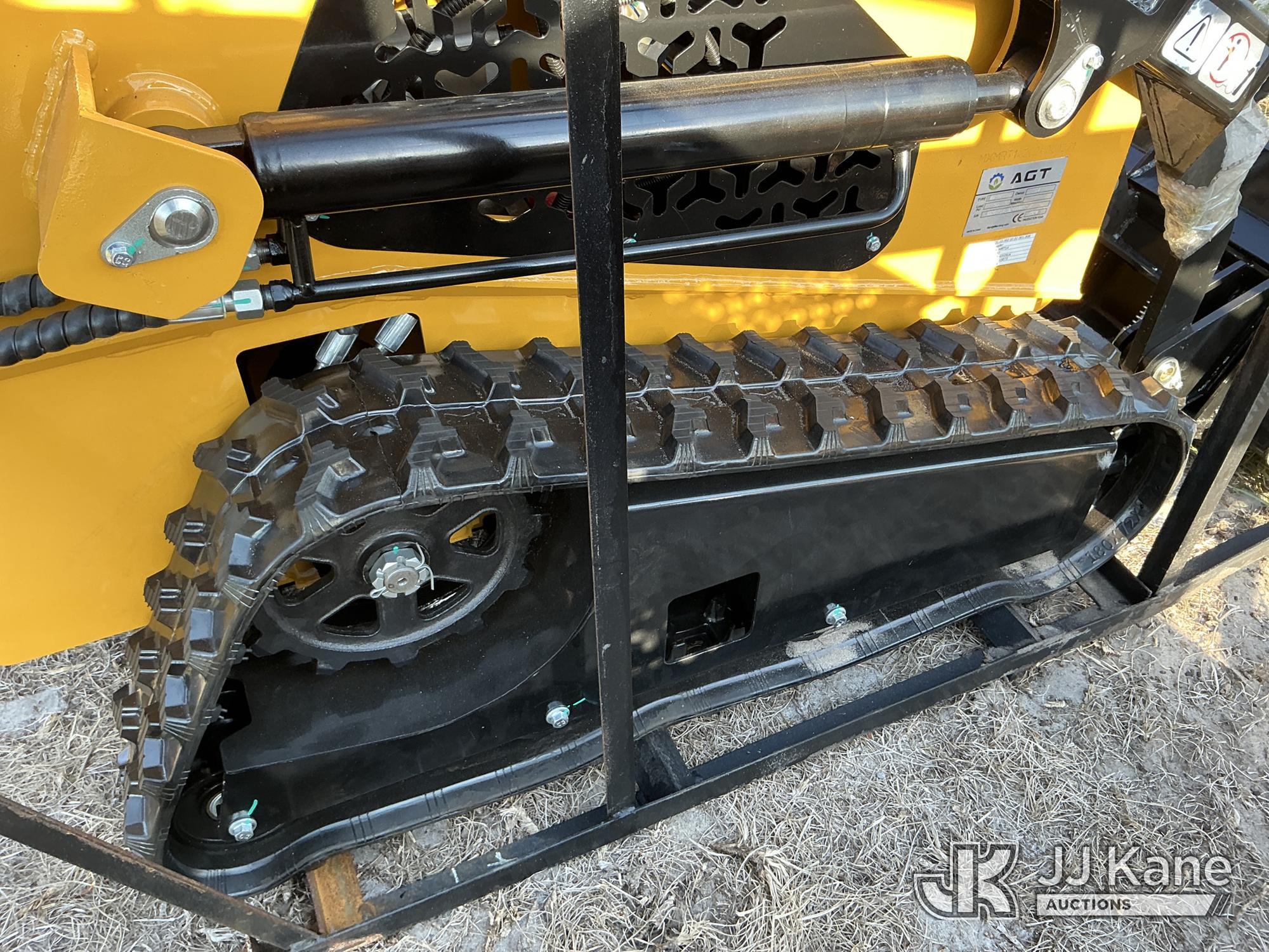 (Tampa, FL) 2024 AGT MX-MRT14 Stand-Up Crawler Skid Steer Loader Runs, Moves & Operates) (Paint Dama