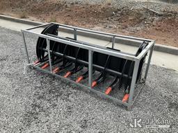 (Villa Rica, GA) 2025 Greatbear 78in Heavy Grass Fork Grapple (New/Unused) NOTE: This unit is being