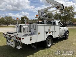 (Ocala, FL) Altec AT37G, Articulating & Telescopic Bucket Truck mounted behind cab on 2014 RAM 5500