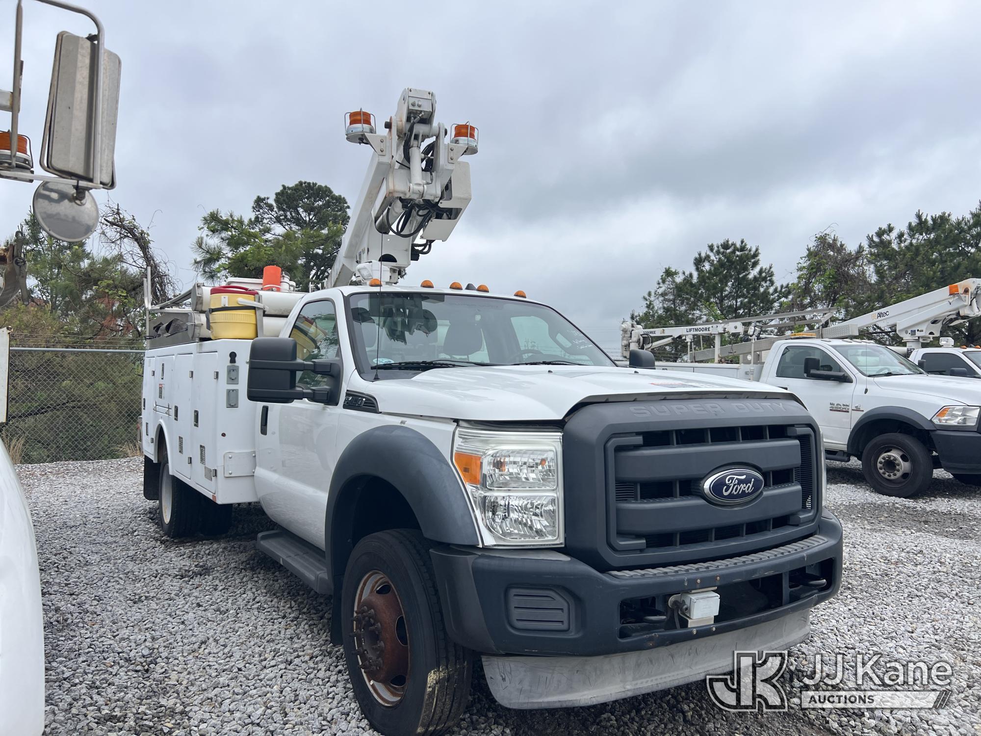 (Villa Rica, GA) Altec AT200-A, Telescopic Non-Insulated Bucket Truck mounted behind cab on 2012 For