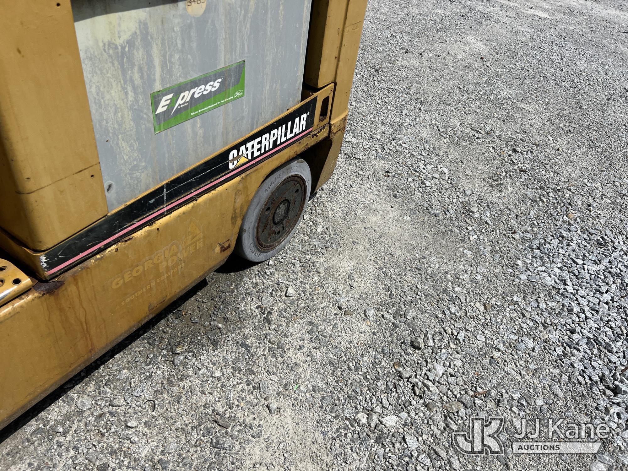 (Villa Rica, GA) CAT E6000-AC 5,650# Solid Tired Forklift, (GA Power Unit) Not Operating, Condition