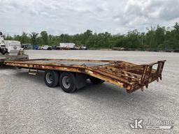 (Verona, KY) 2000 Kiefer-Built T/A Tagalong Equipment Trailer Rust Damage