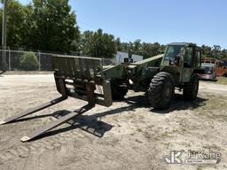 (Tampa, FL) Lull Corp. MLULL 10K Rough Terrain Telescopic Forklift Runs, Moves & Operates )( Paint,