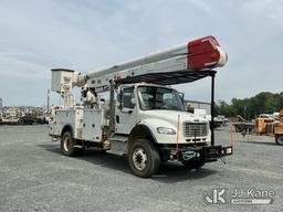 (China Grove, NC) Altec AA55-MH, Articulating Material Handling Bucket Truck rear mounted on 2015 Fr