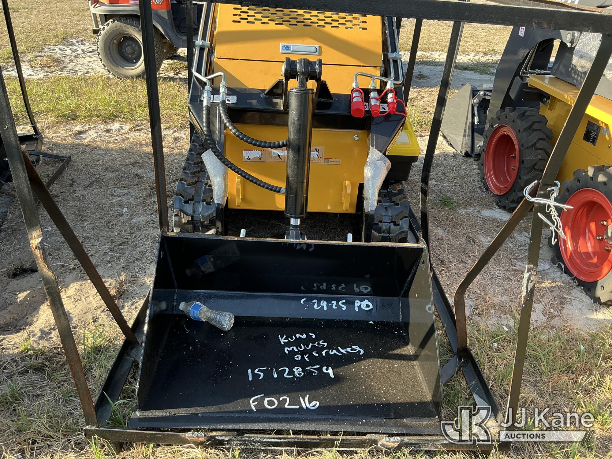 (Tampa, FL) 2024 AGT MX-MRT14 Stand-Up Crawler Skid Steer Loader Runs, Moves & Operates) (Paint Dama
