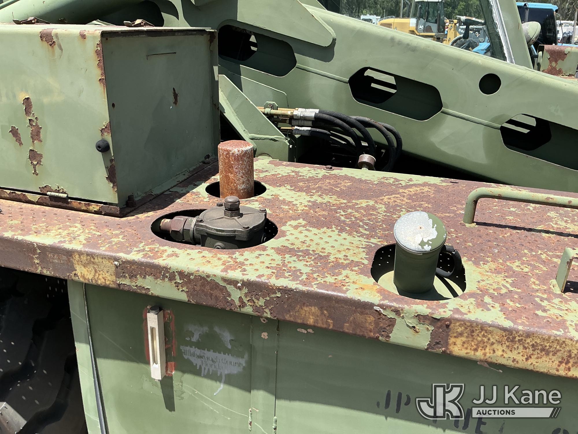 (Tampa, FL) Lull Corp. MLULL 10K Rough Terrain Telescopic Forklift Runs, Moves & Operates )( Paint,