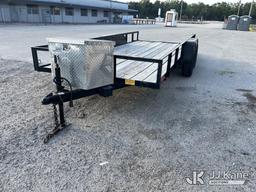 (Tampa, FL) 2014 Triple Crown T/A Tagalong Flatbed Trailer Manatee County BOCC Unit)(No Title - Regi