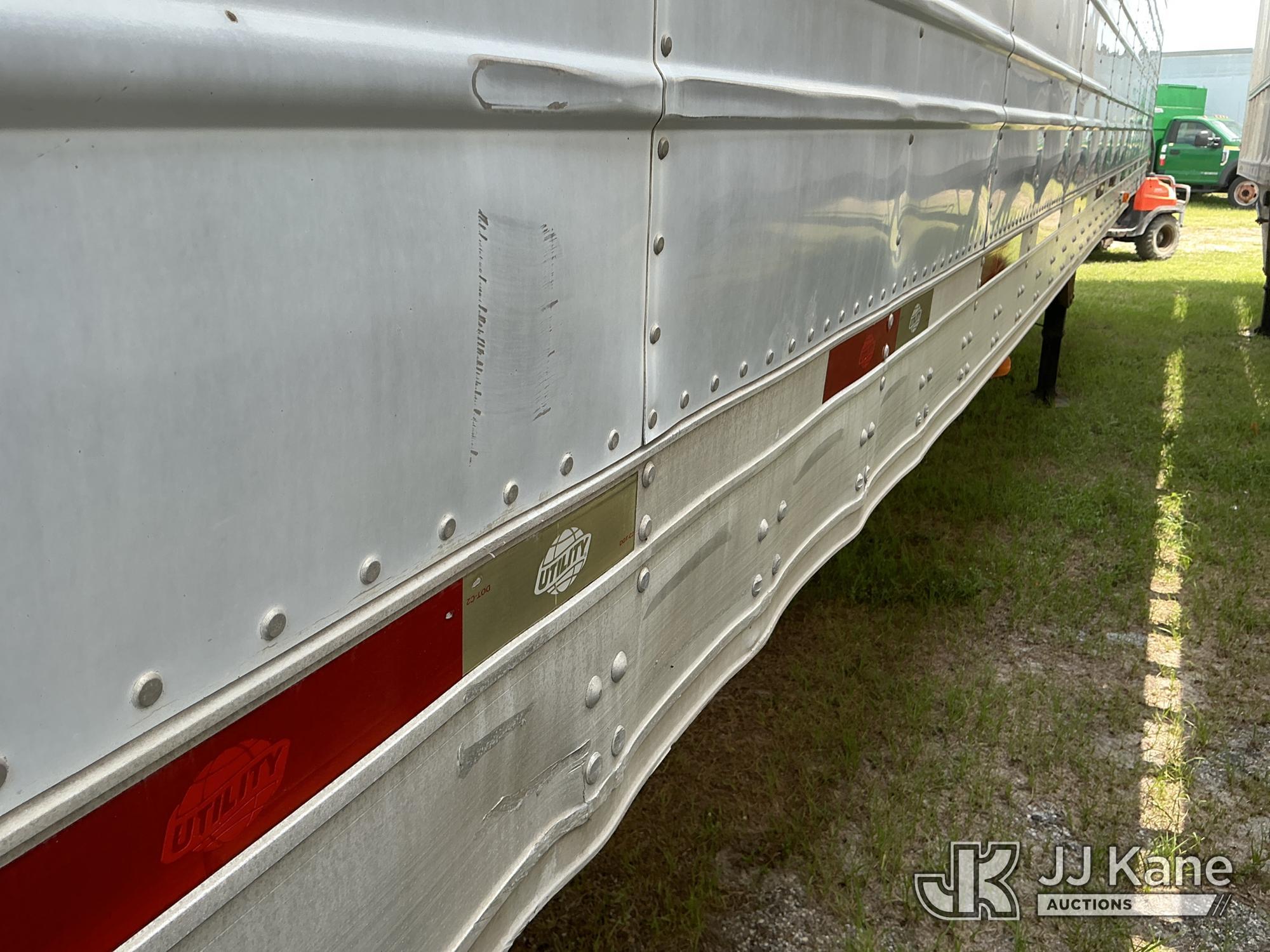 (Tampa, FL) 2007 Utility Trailer Manufacturer T/A Refrigerated Van Body Trailer Unit Does Not Operat