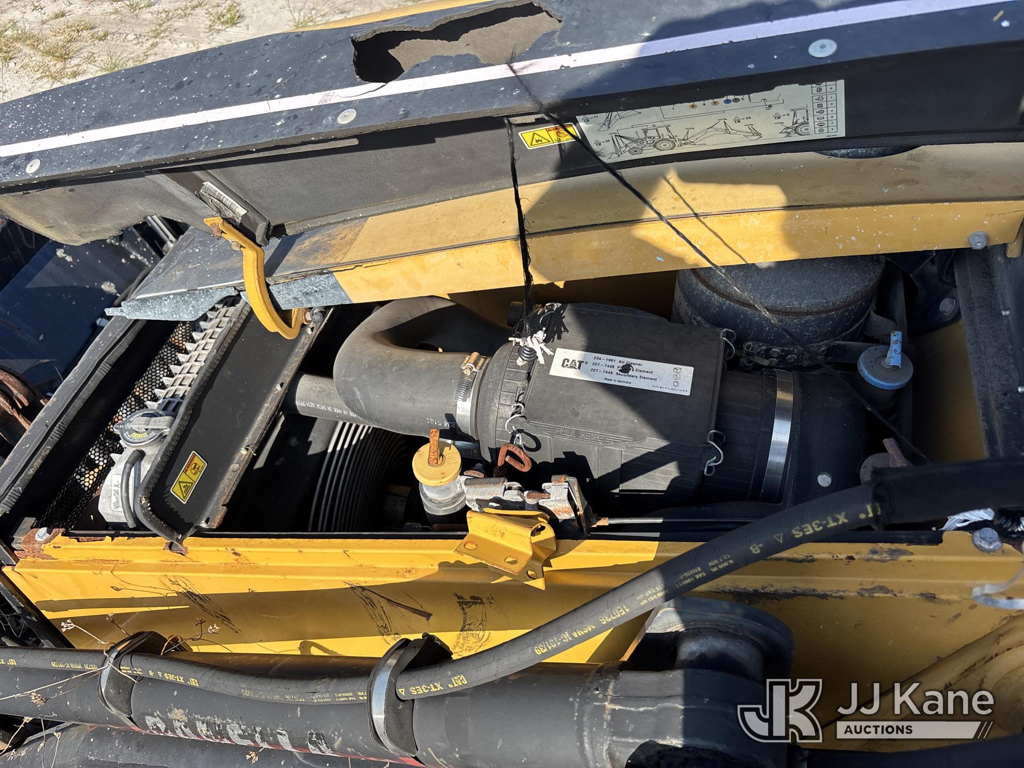 (Westlake, FL) 2005 Cat 430D Tractor Loader Backhoe Runs, Moves, & Operates) (Body & Paint Damage, I