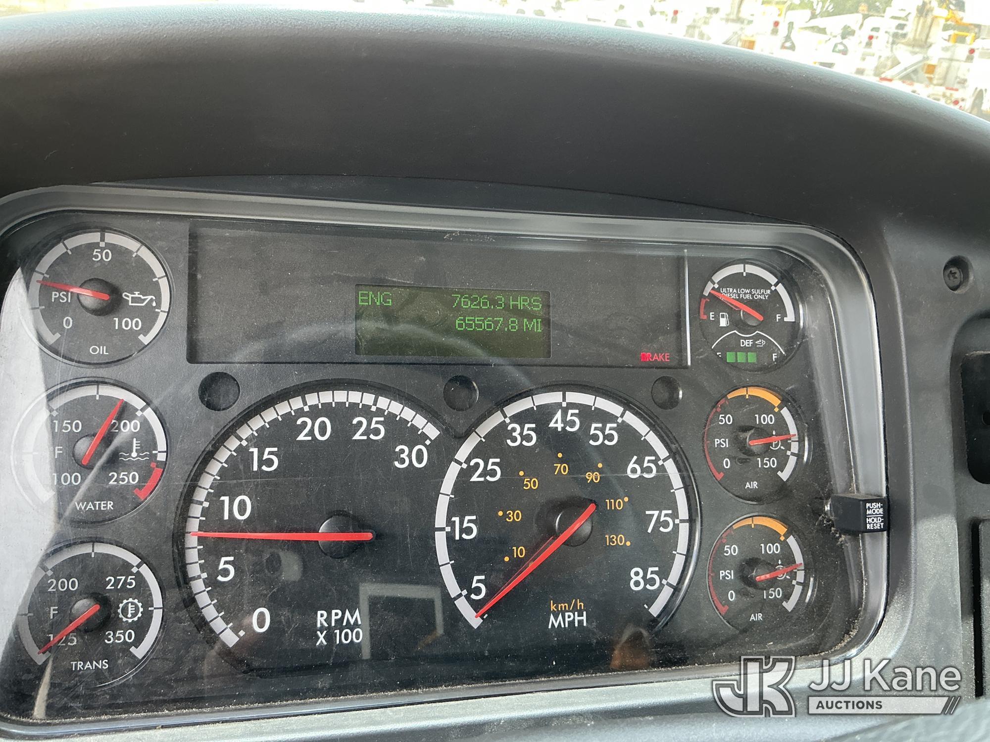 (Tampa, FL) HiRanger TC55-MH, Material Handling Bucket Truck rear mounted on 2019 Freightliner M2 10
