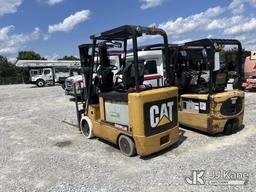 (Villa Rica, GA) CAT E6000-AC 5,650# Solid Tired Forklift, (GA Power Unit) Not Operating, Condition