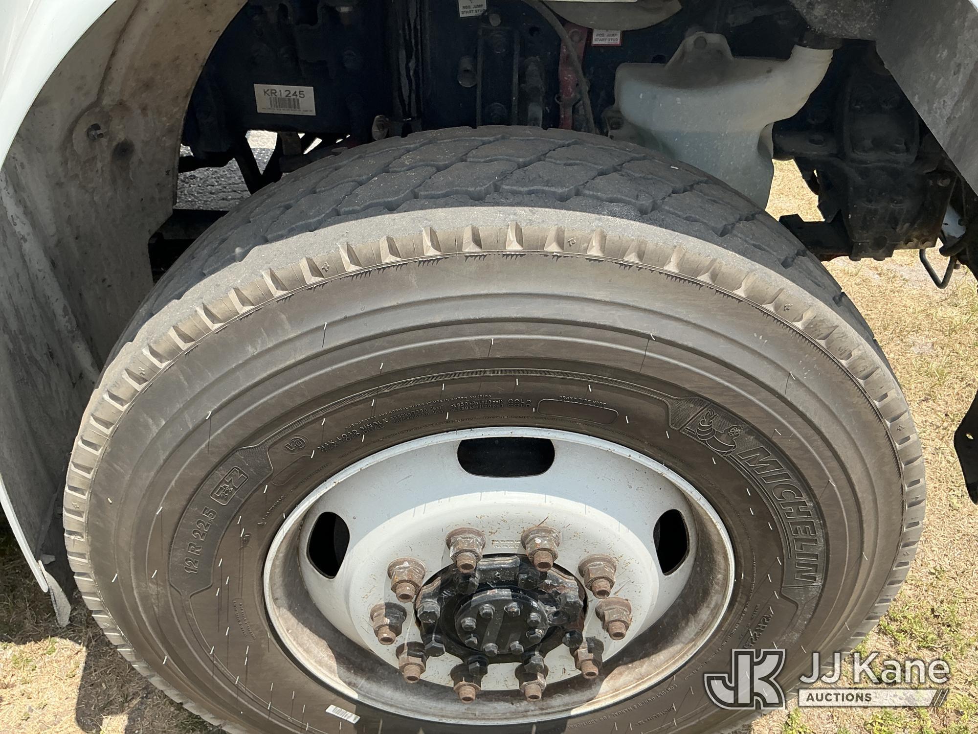 (Tampa, FL) HiRanger TC55-MH, Material Handling Bucket Truck rear mounted on 2019 Freightliner M2 10