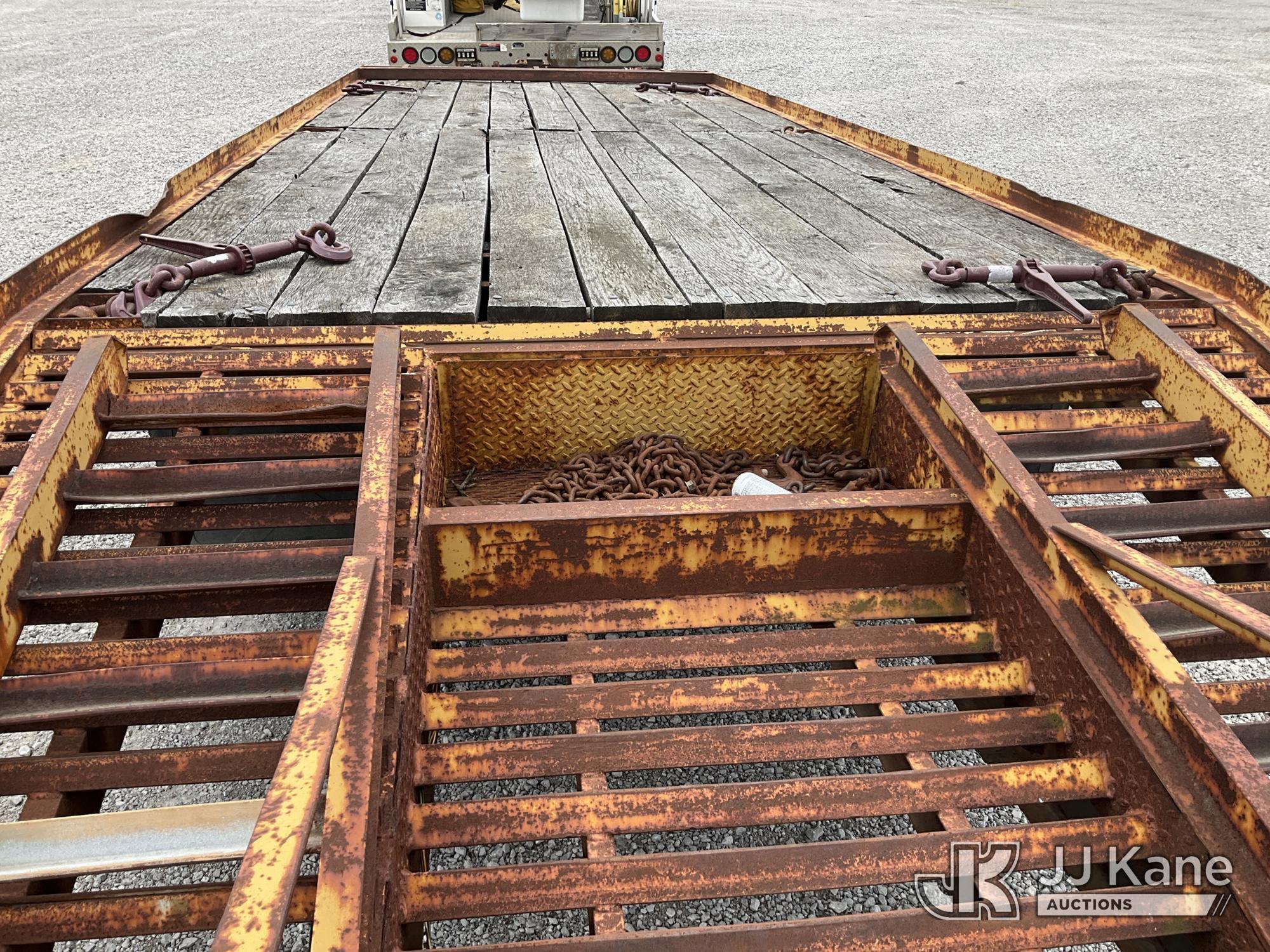 (Verona, KY) 2000 Kiefer-Built T/A Tagalong Equipment Trailer Rust Damage