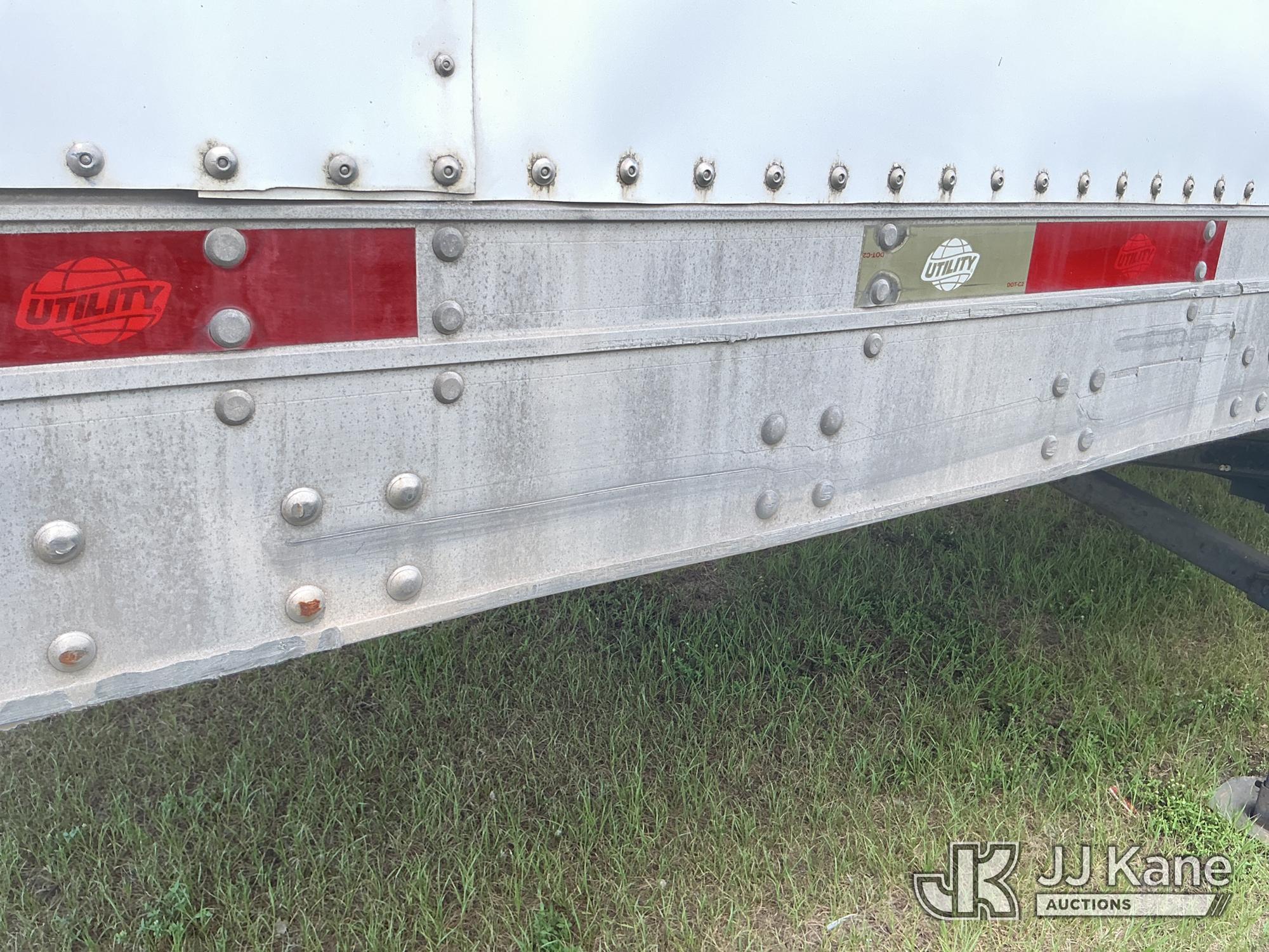 (Tampa, FL) 2007 Utility Trailer Manufacturer T/A Refrigerated Van Body Trailer Unit Does Not Operat