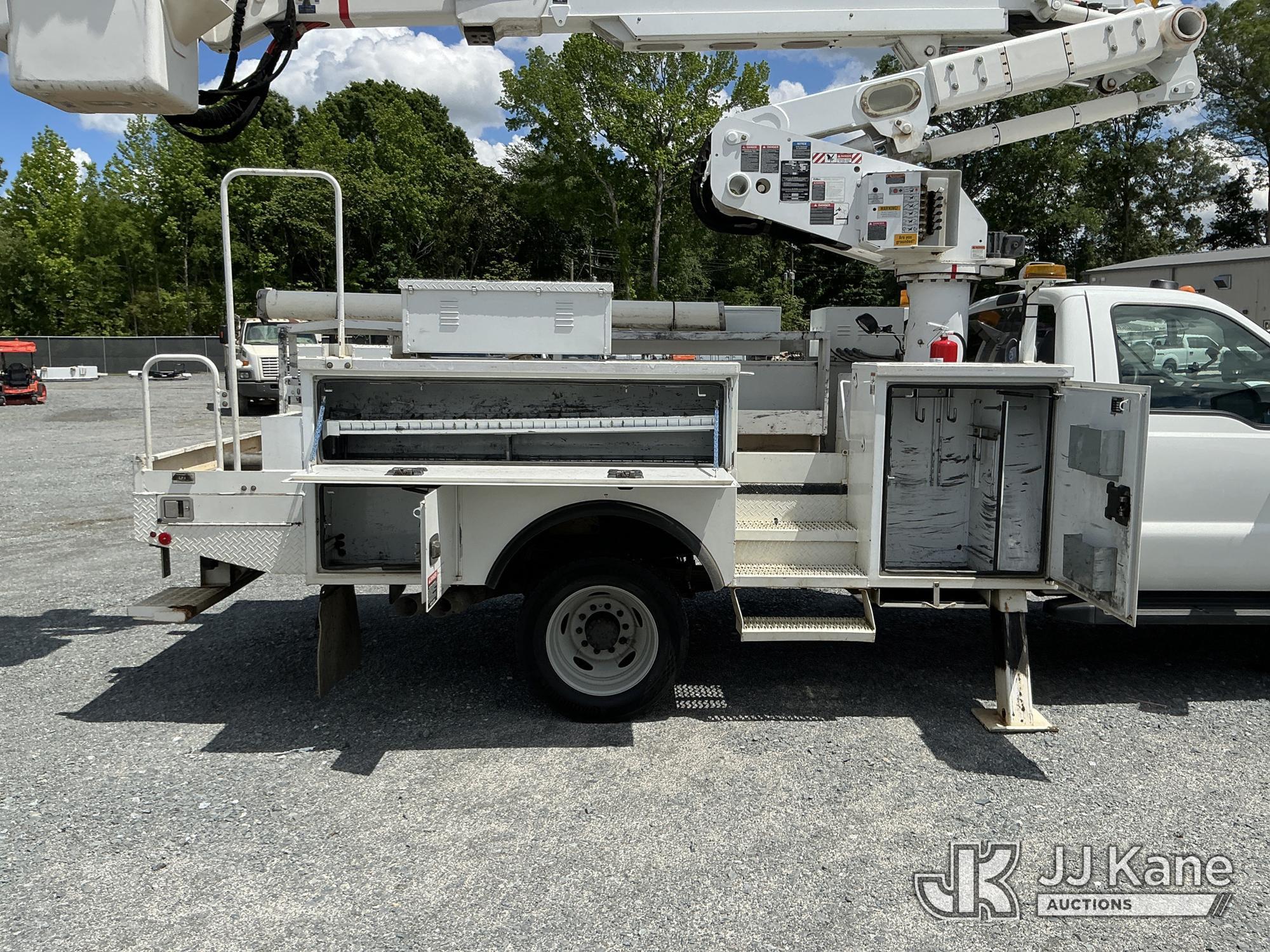 (China Grove, NC) Altec AT40-MH, Articulating & Telescopic Material Handling Bucket Truck mounted be